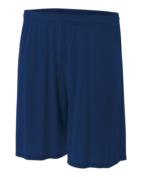 A4 9" Cooling Performance Short (N5283), Color 'Navy'